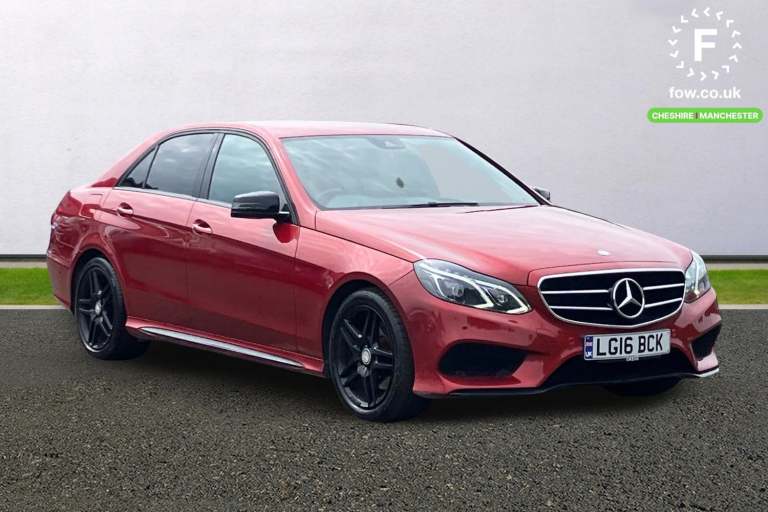 2016 Mercedes-Benz E Class E220 BlueTEC AMG Night Edition 4dr 7G-Tronic Saloon DIESEL Automatic