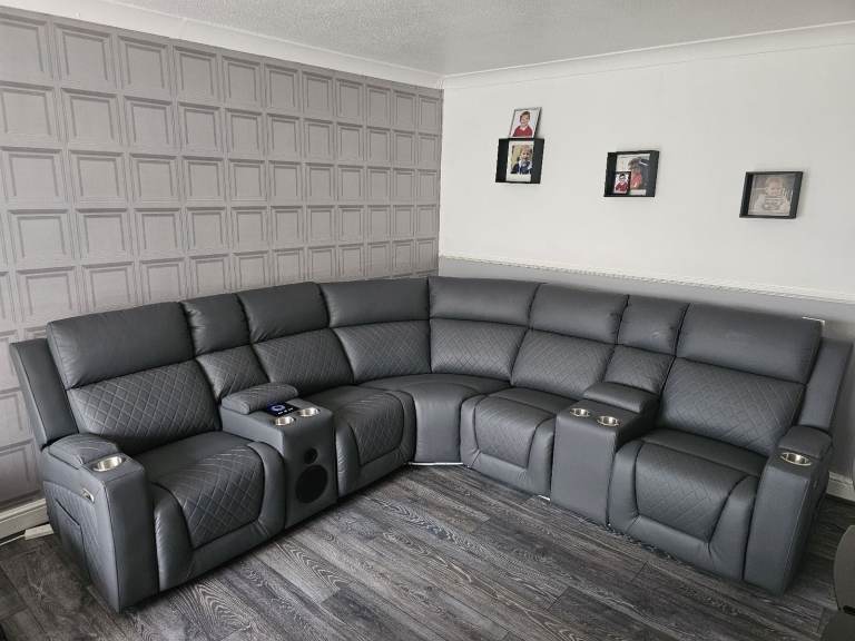 ⚡ Same Day Delivery 💎 35% OFF 3+2 Seater Sofa Set & Corner Roma Electric Recliner 🪑 **