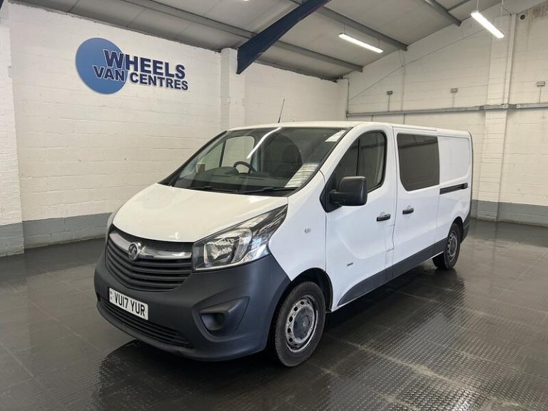 2017 Vauxhall Vivaro 2900 1.6CDTI 95PS H1 DoubleCab PANEL VAN DIESEL Manual