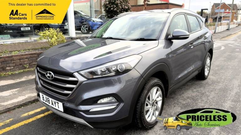 2018 18 HYUNDAI TUCSON 1.6 GDI BLUE DRIVE SE NAV SUV 5DR PETROL MANUAL EURO 6 (S