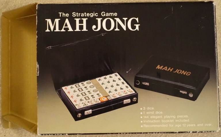 New, unused Mah-Jongg game set made by David Westnedge. 