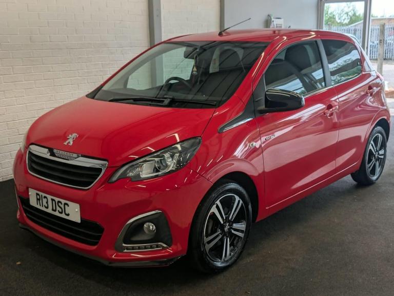 2017 Peugeot 108 1.2 PureTech GT Line Euro 6 5dr HATCHBACK Petrol Manual
