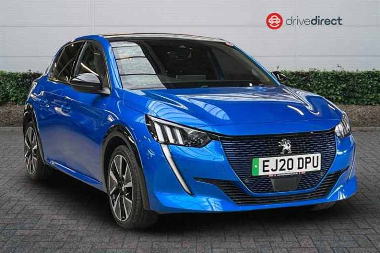 2020 Peugeot E-208 50kWh GT Line Hatchback 5dr Electric Auto (136 ps) Hatchback Electric Automatic