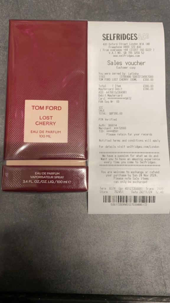 image for Tom ford lost cherry 100ml