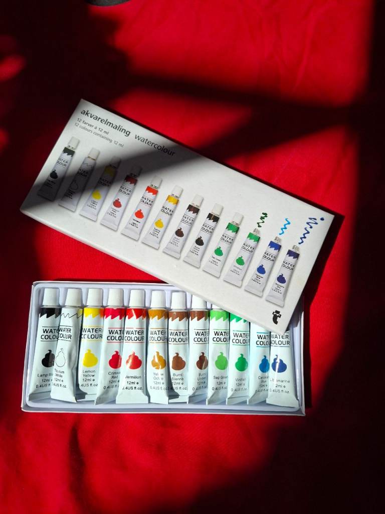 Flying Tiger watercolour set