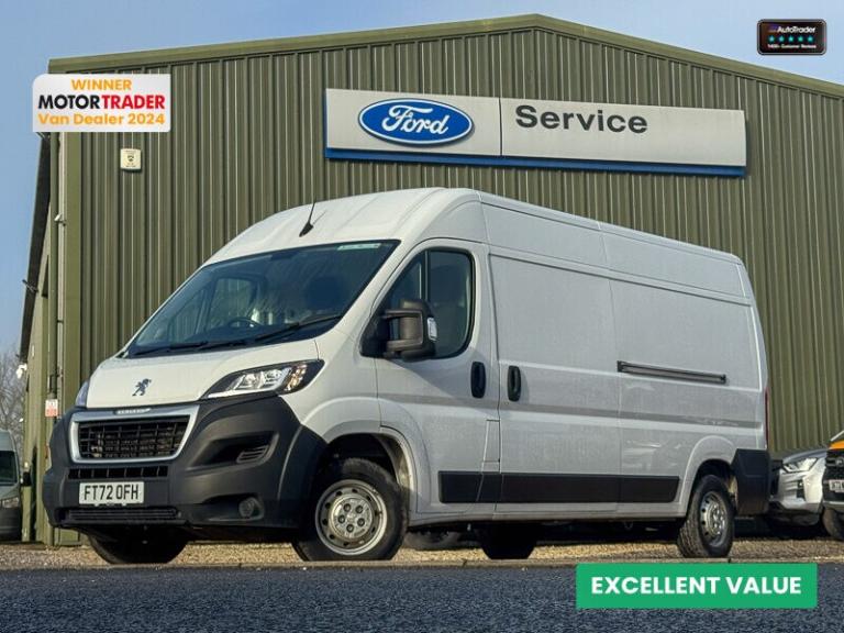 2023 Peugeot Boxer LWB L3H2 Medium Roof Professional Premium Plus 335 Air Con Nav Sensors EURO Pa...