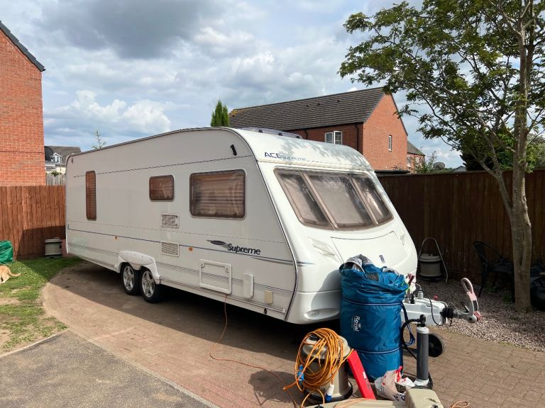 ACE ISLAND BED TWIN AXLE BRAND NEW AIR UP AWNING 