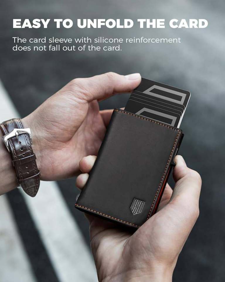 DODENSHA MagSnap Wallet for Men I Slim Wallet