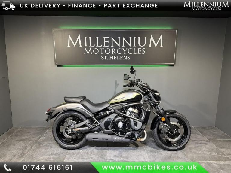 KAWASAKI VULCAN S EN650 CUSTOM CRUISER LIGHTWEIGHT 650CC LOW SEAT HEIGHT