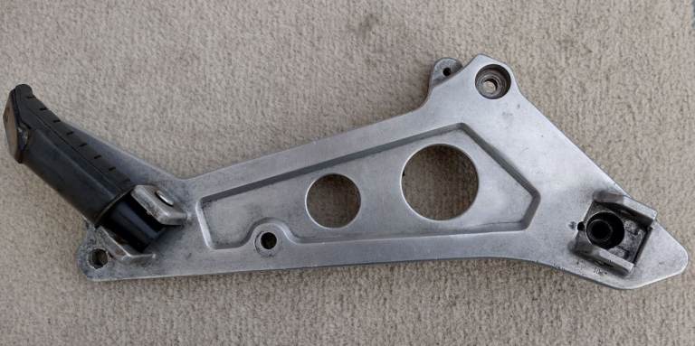 MOTORCYCLE NTV650 RIGHT FOOTREST HANGER