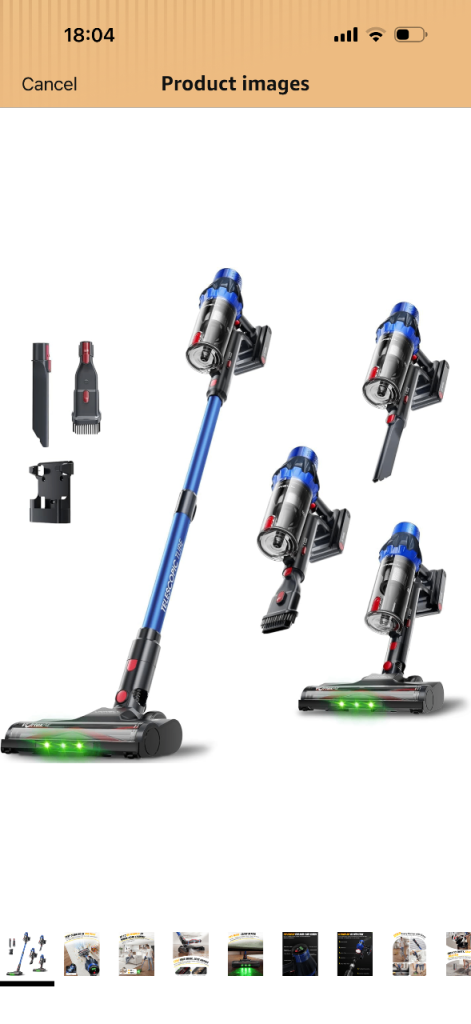 Brand New Cordless Stick Vacuum Cleaner – Powerful Suction