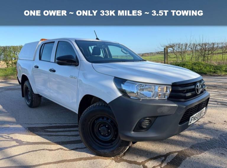2018 68 TOYOTA HI-LUX 2.4 D-4D ACTIVE PICKUP DOUBLE CAB 4DR DIESEL MANUAL 4WD EU