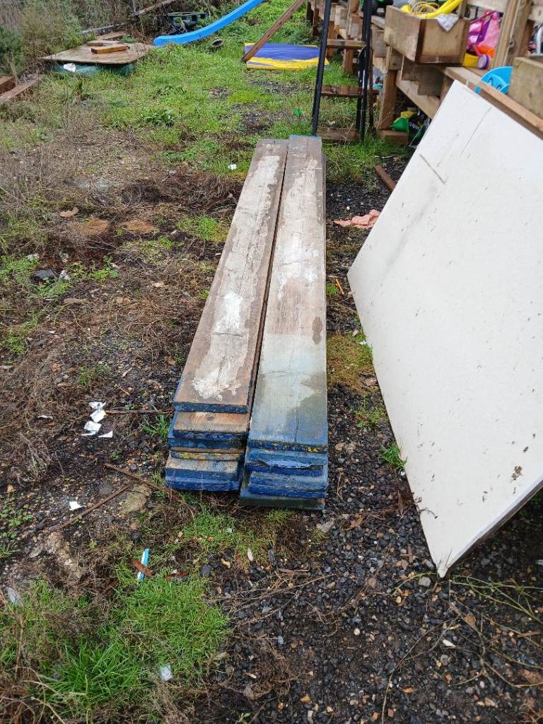Reclaimed scaffold boards 