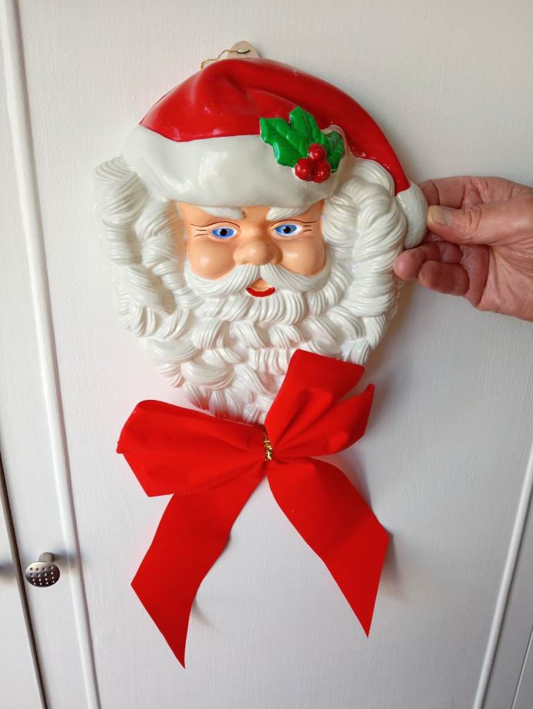 Vintage Santa Claus Wall Hanging Decoration