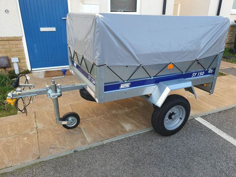 Erde SY150 Trailer with New high frame and cover