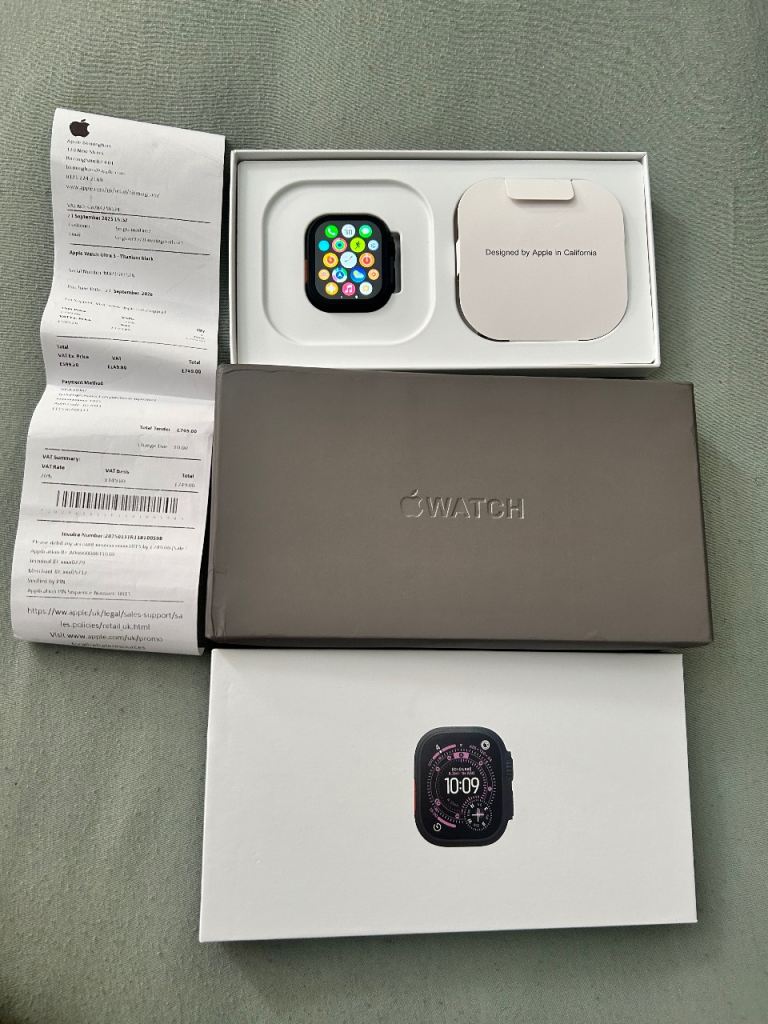 Apple Watch Ultra 3-49MM-Black titanium GPS+Cellular