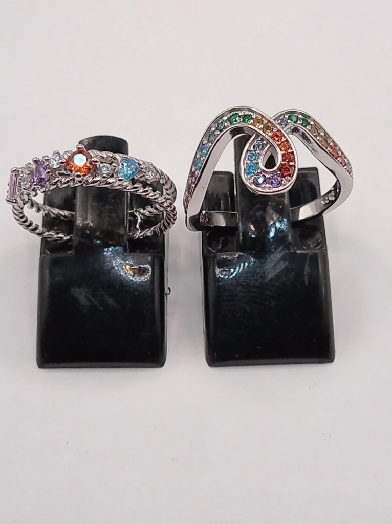 2 Silver Rings
