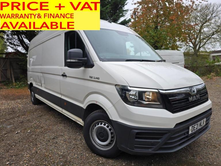 2021 MAN TGE 2.0 3140d Auto FWD LWB High Roof (AUTO) PANEL VAN Diesel Automatic