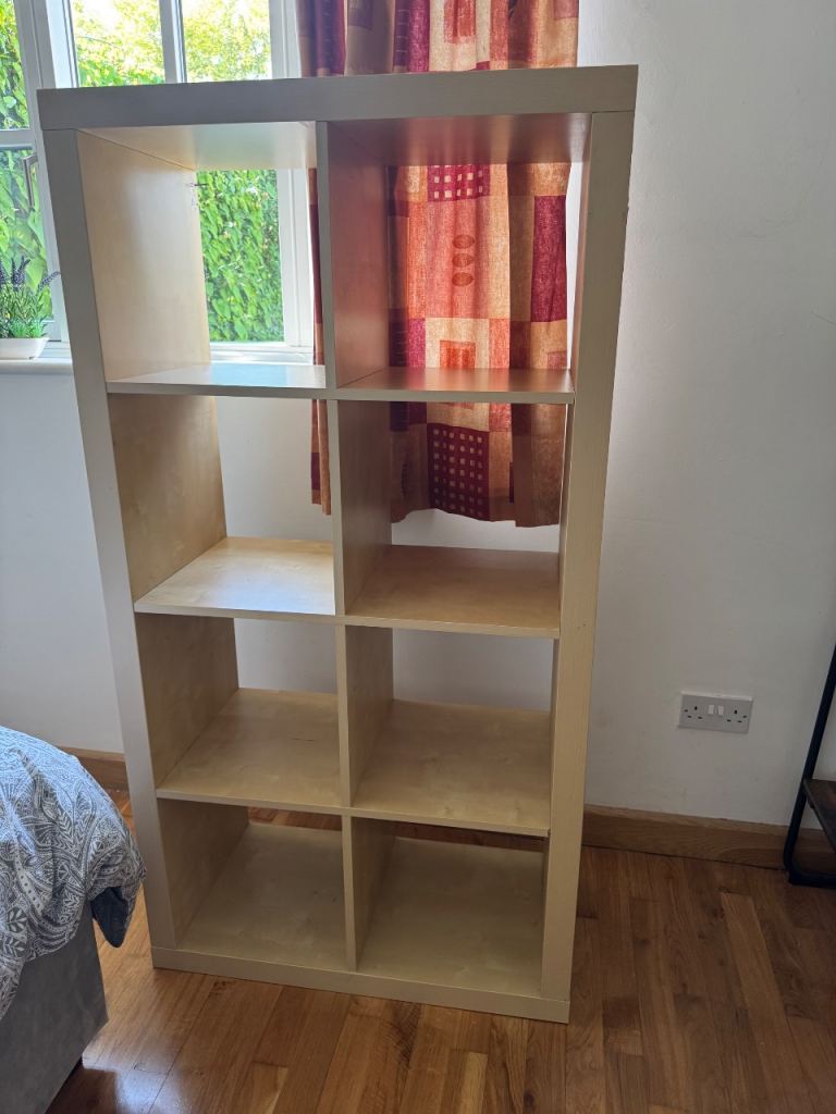 Kallax 8-Cube Storage Unit / Bookcase – Light Wood Effect