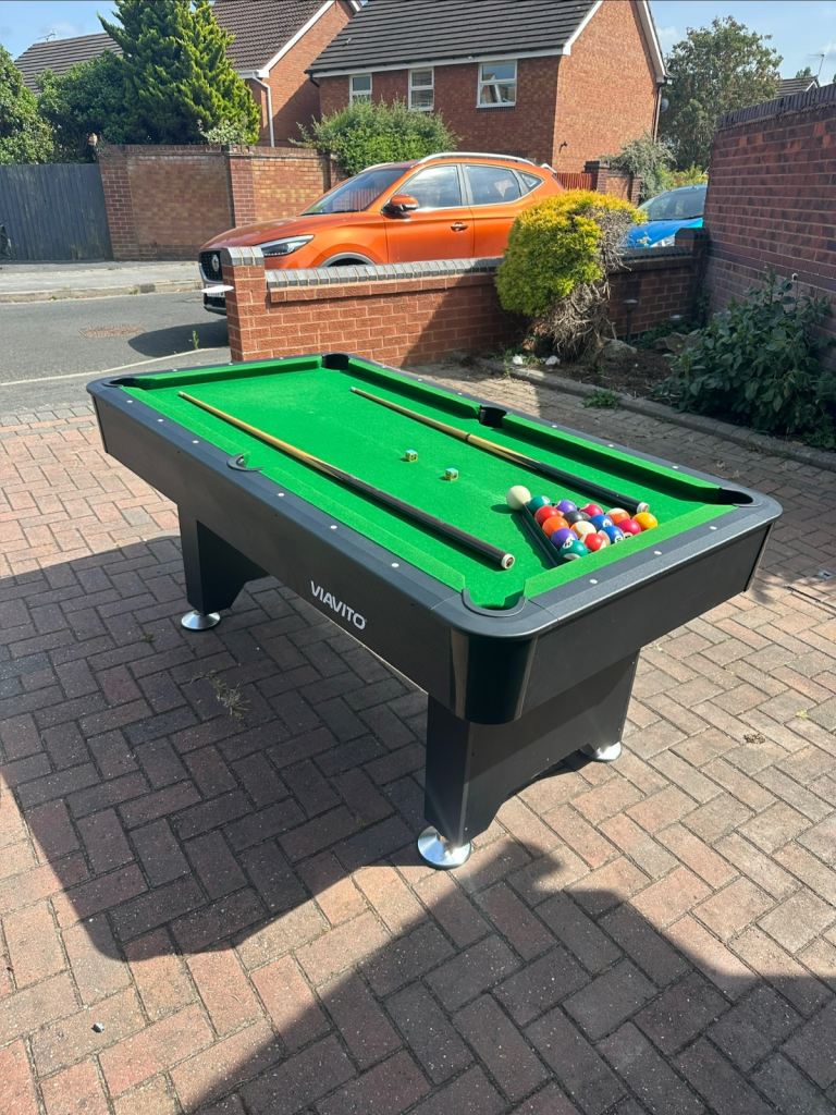 Viavito 6ft Pool Table With Automatic Ball Return