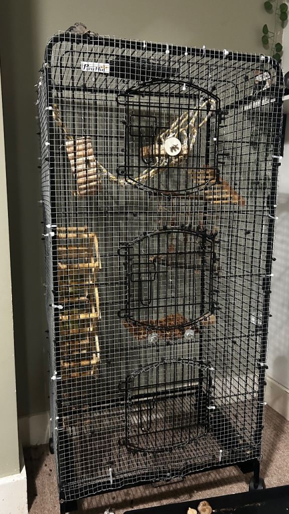 Small Animal Cage 4 Tier