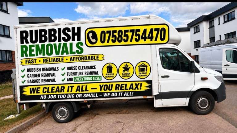 Rubbish removal house garden 