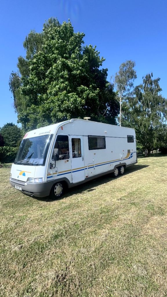Eura Mobil Twin Rear Wheel Large Fixed Bed Left Hand Drive Motorhome 
