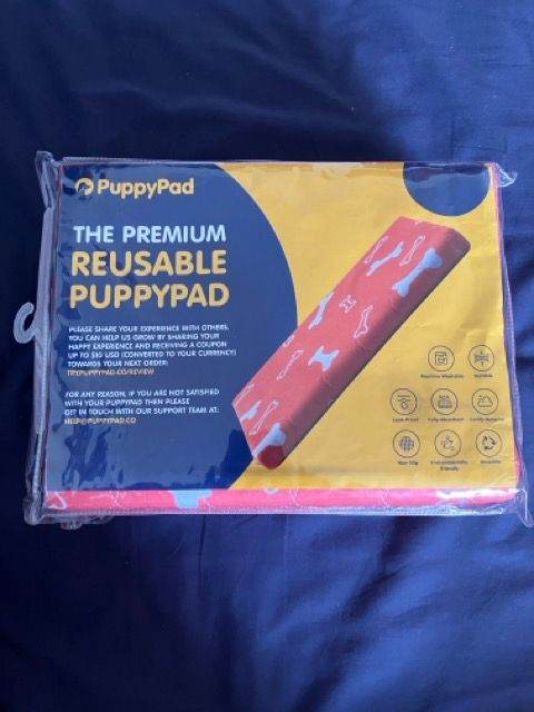 4x PuppyPad Large 80x90cm Reusable Washable Puppy Pads – Brand New