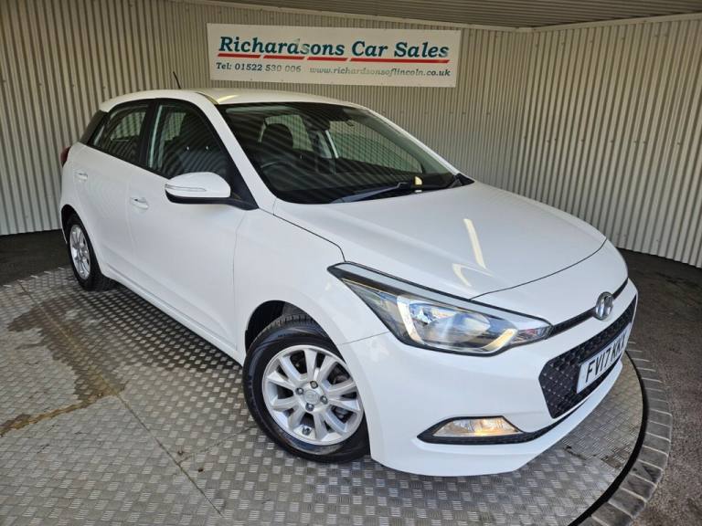 2017 Hyundai i20 1.2 SE 5dr HATCHBACK PETROL Manual