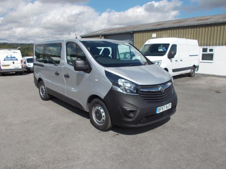 2017 Vauxhall Vivaro 2900 1.6CDTI 95PS ecoFLEX H1 Combi 9 Seat MPV DIESEL Manual