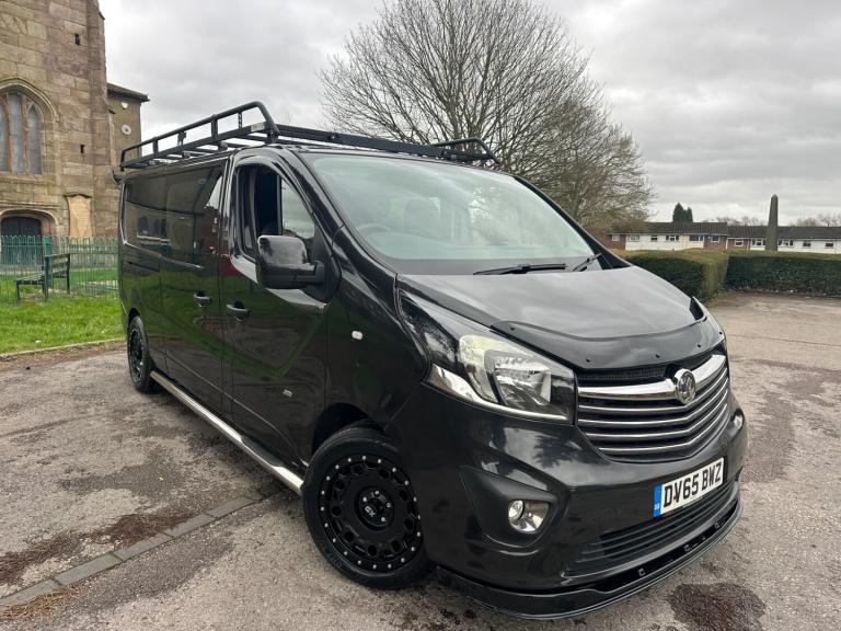 2015 Vauxhall Vivaro 2900 1.6CDTI BiTurbo 120PS eFLEX Sportive H1 D/Cab PANEL VAN Diesel Manual
