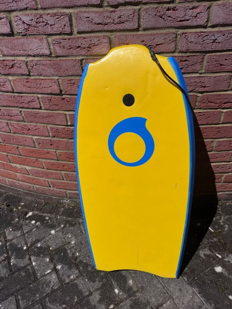Tribord Bodyboard – Yellow and Blue, Good Condition