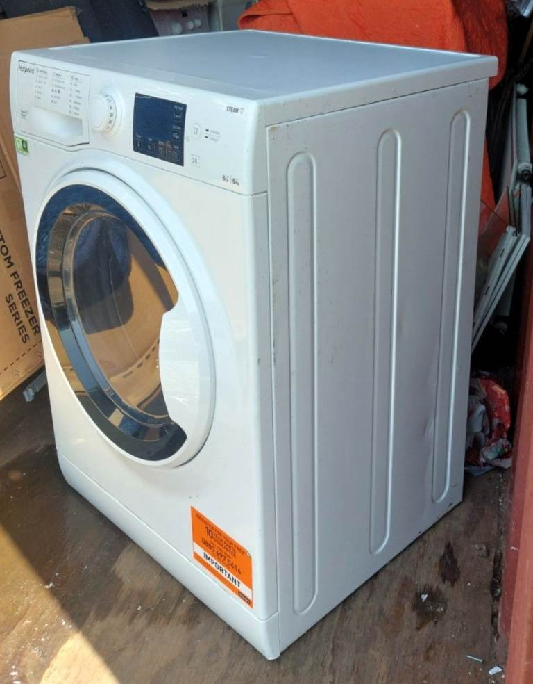 Hotpoint 8/6kg Washer Dryer- 1 Year Old