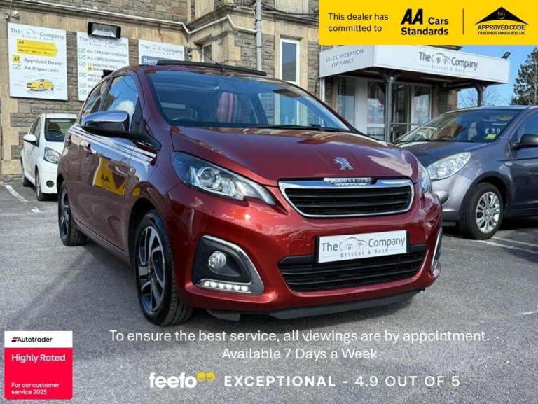 2019 Peugeot 108 1.0 Collection Top! Euro 6 (s/s) 5dr HATCHBACK Petrol Manual