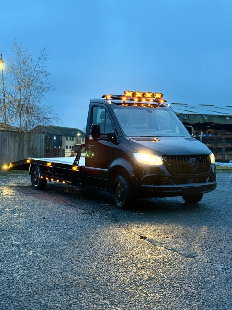 Mercedes-Benz, SPRINTER, Recovery Truck (beavertail) 2022, Manual, £26995