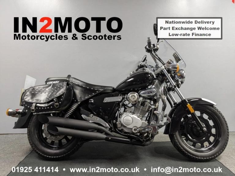 2025 (75) Keeway Superlight 125 SE in Black with 5430 miles (8,747km)