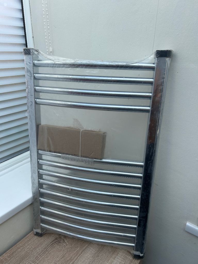 New Chrome Towel Radiator - Unused, Still in Packaging