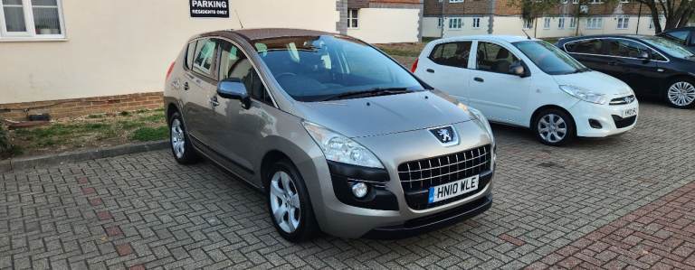 Peugeot 3008 MPV 1.6 petrol manual low mileage 46k ULEZ-FREE 2010