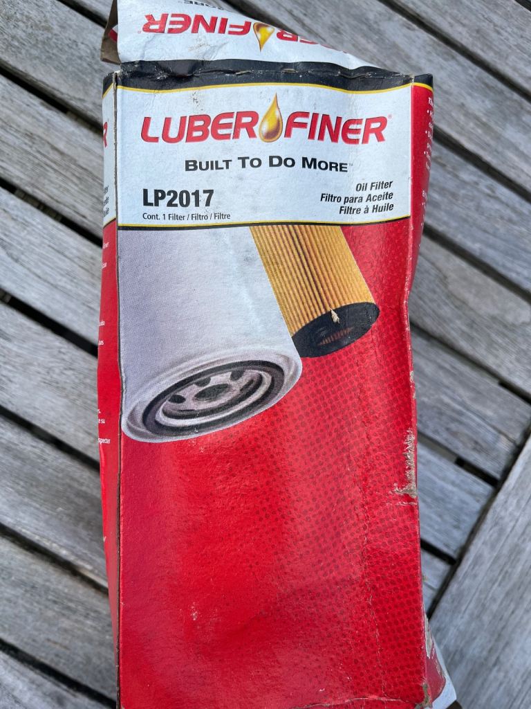 Luber Finer oil filter