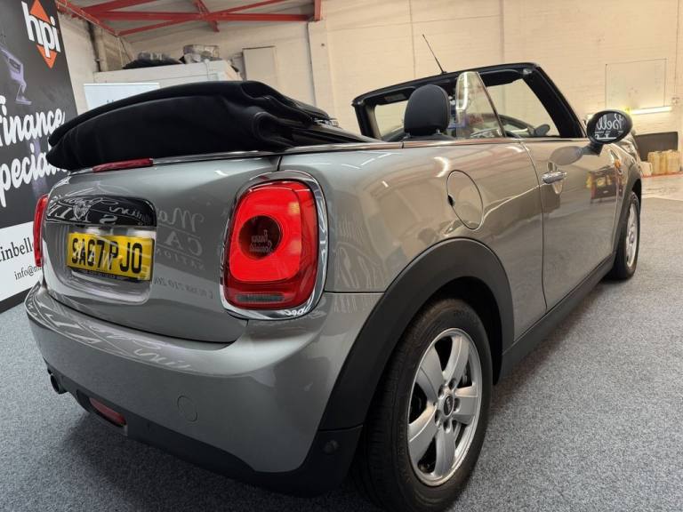 2017 MINI Convertible 1.5 Cooper 2dr CONVERTIBLE PETROL Manual