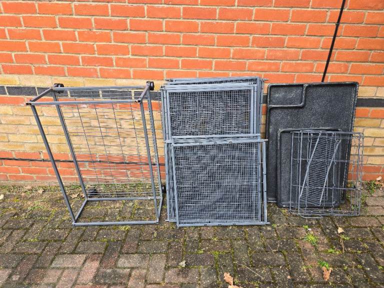 Double Critter Nation Small Animal Cage + Wheel