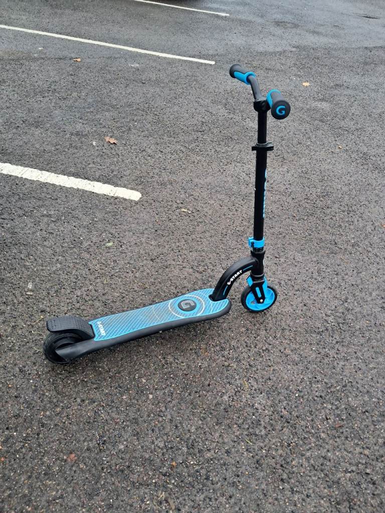 KIDS ELECTRIC SCOOTER G START BLUE BOXED
