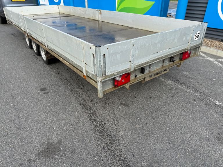 HULCO flat bed trailer 20ft 3500kg