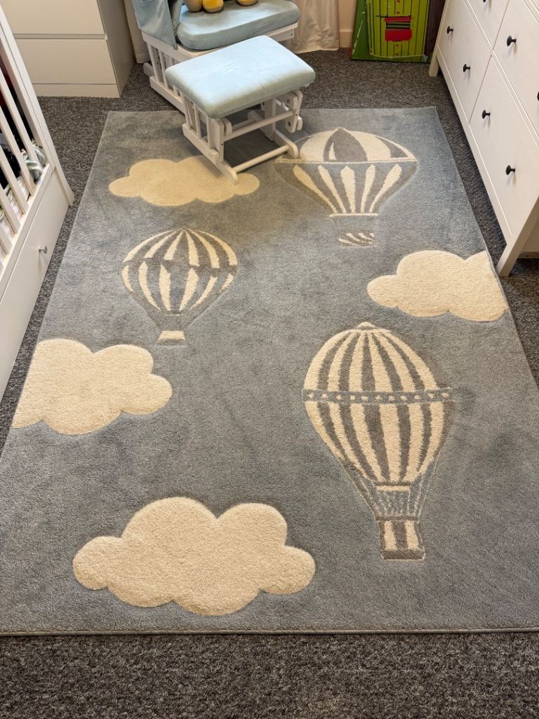 Beautiful Hot Air Balloon Nursery Set