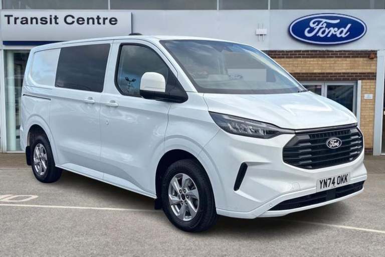 2024 Ford Transit Custom 300 Limited L1 SWB Double Cab FWD 2.0 EcoBlue 136ps Manual Combi Van Die...