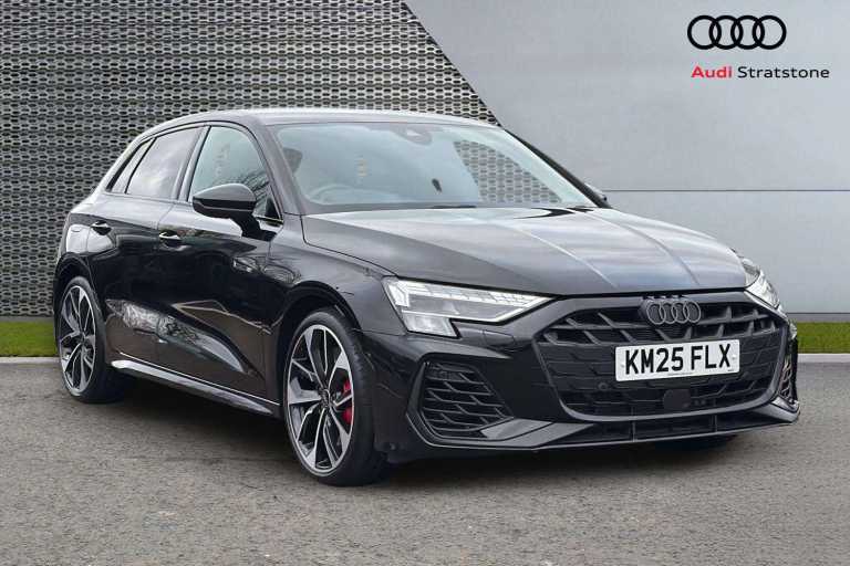2025 Audi A3 S3 TFSI Black Edition Quattro 5dr S Tronic Hatchback Petrol Automatic