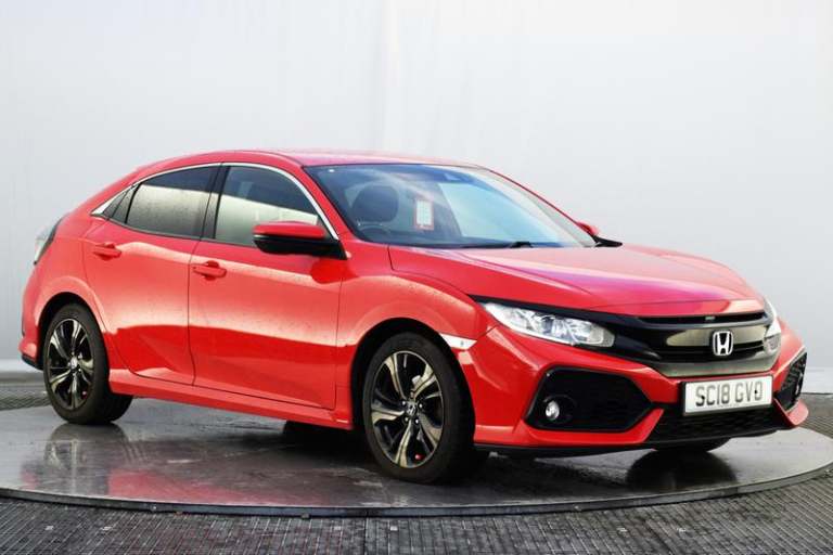 2018 Honda Civic 1.0 VTEC Turbo SR Hatchback 5dr Petrol Manual Euro 6 (s/s) (126 ps) Manual Hatch...