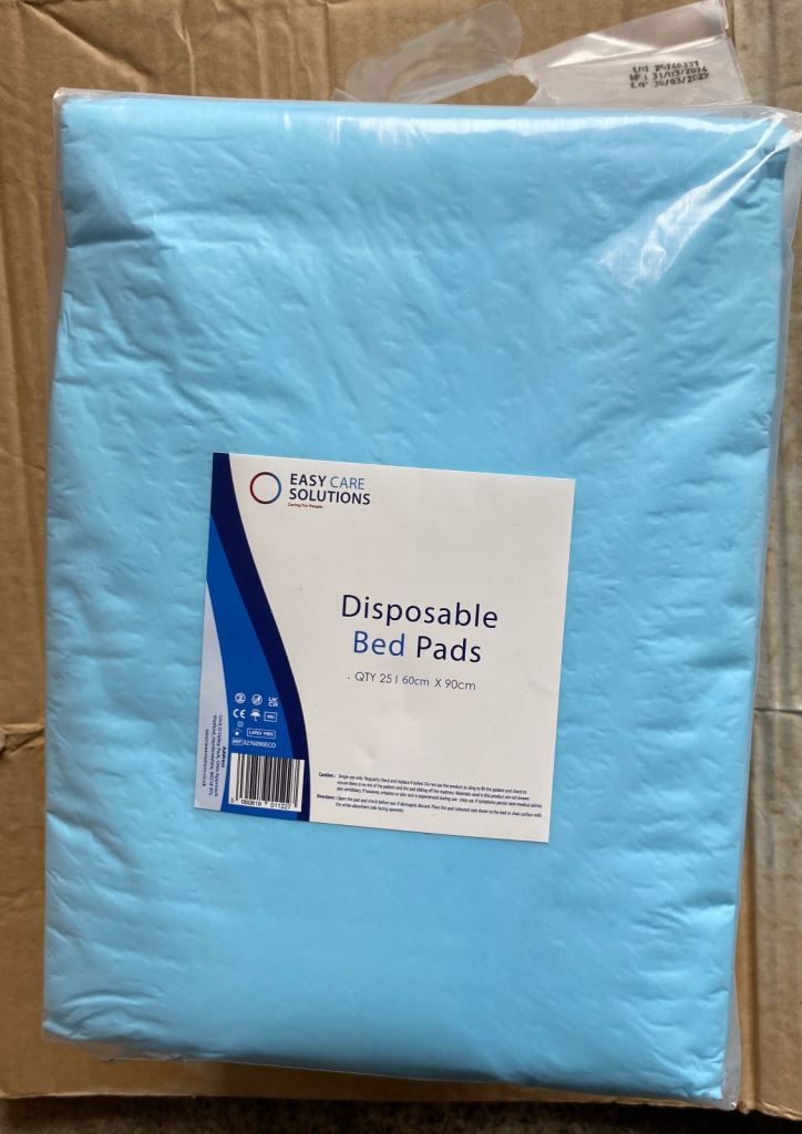 Easy Care Solutions disposable bed pads