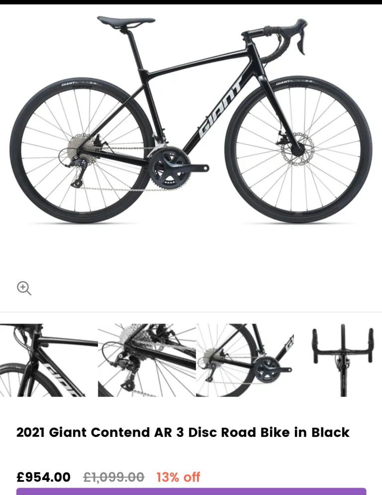 image for Giant Contend AR 3 Disc Road Bike