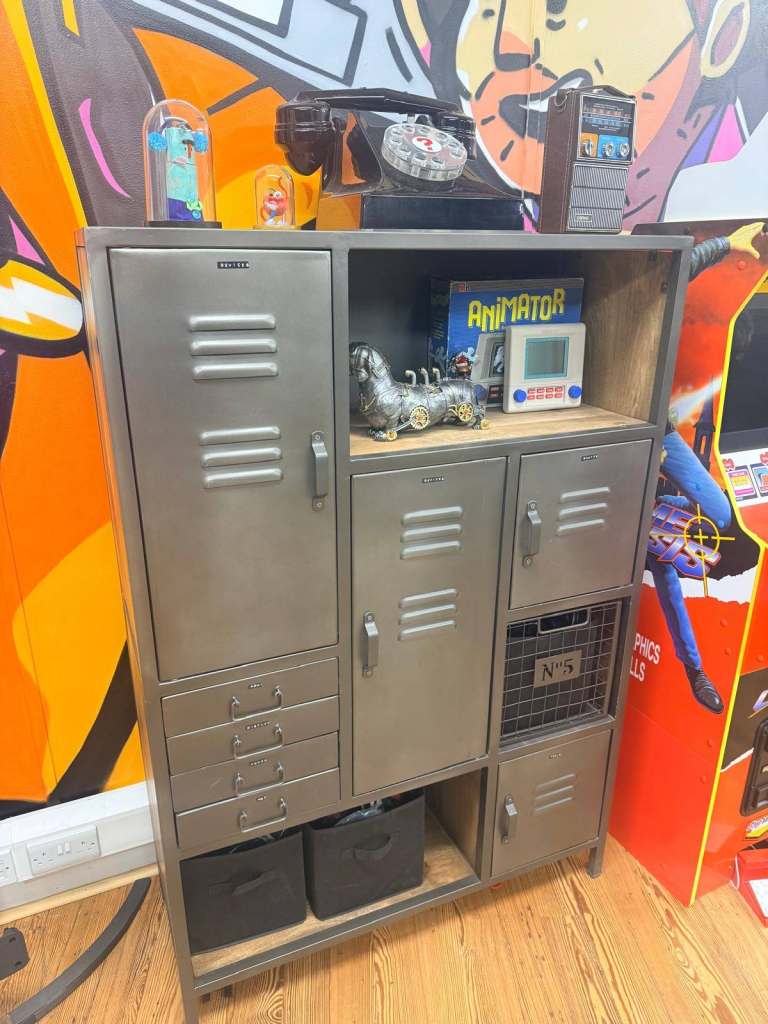 Large Industrial Metal Storage Cabinet